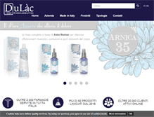 Tablet Screenshot of dulacfarmaceutici.com